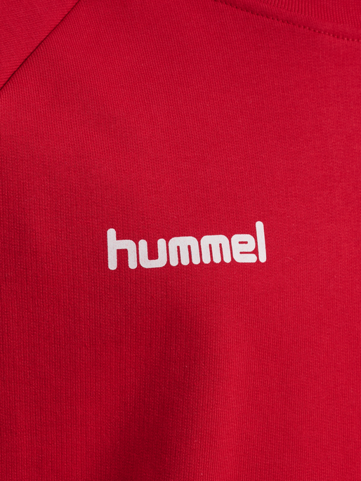 HMLGO KIDS COTTON SWEATSHIRT, TRUE RED, packshot