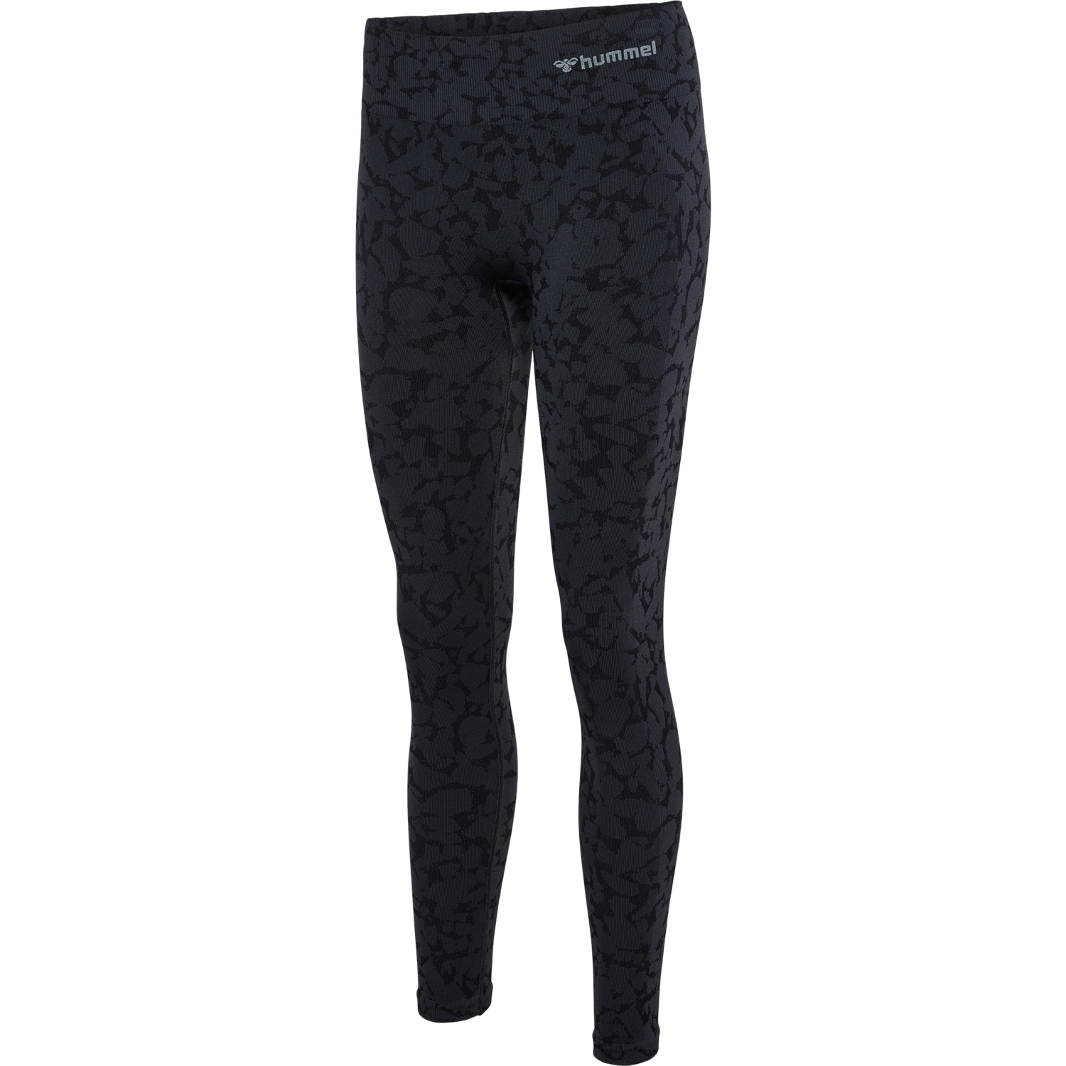 hmlMT PI SEAMLESS MID WAIST TIGHTS, BLACK, packshot