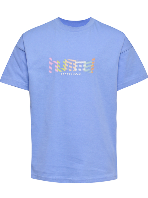 hmlAGNES T-SHIRT S/S, HYDRANGEA, packshot