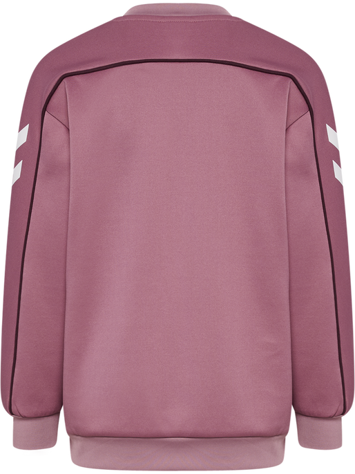 hmlJR INTERLOCK CREWNECK, WISTFUL MAUVE, packshot