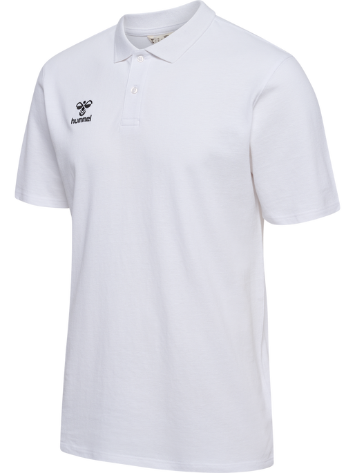 hmlGO 2.0 POLO, WHITE hmlGO 2.0 POLO, WHITE, packshot