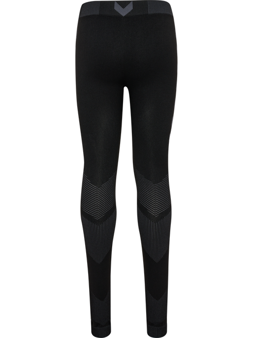 HUMMEL FIRST SEAMLESS KIDS TIGHTS, BLACK HUMMEL FIRST SEAMLESS KIDS TIGHTS, BLACK, packshot