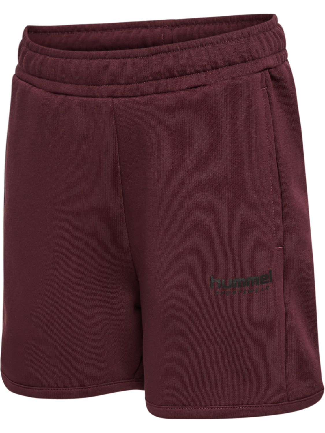 hmlJR LOOSE UNI SHORTS, VINEYARD WINE, packshot