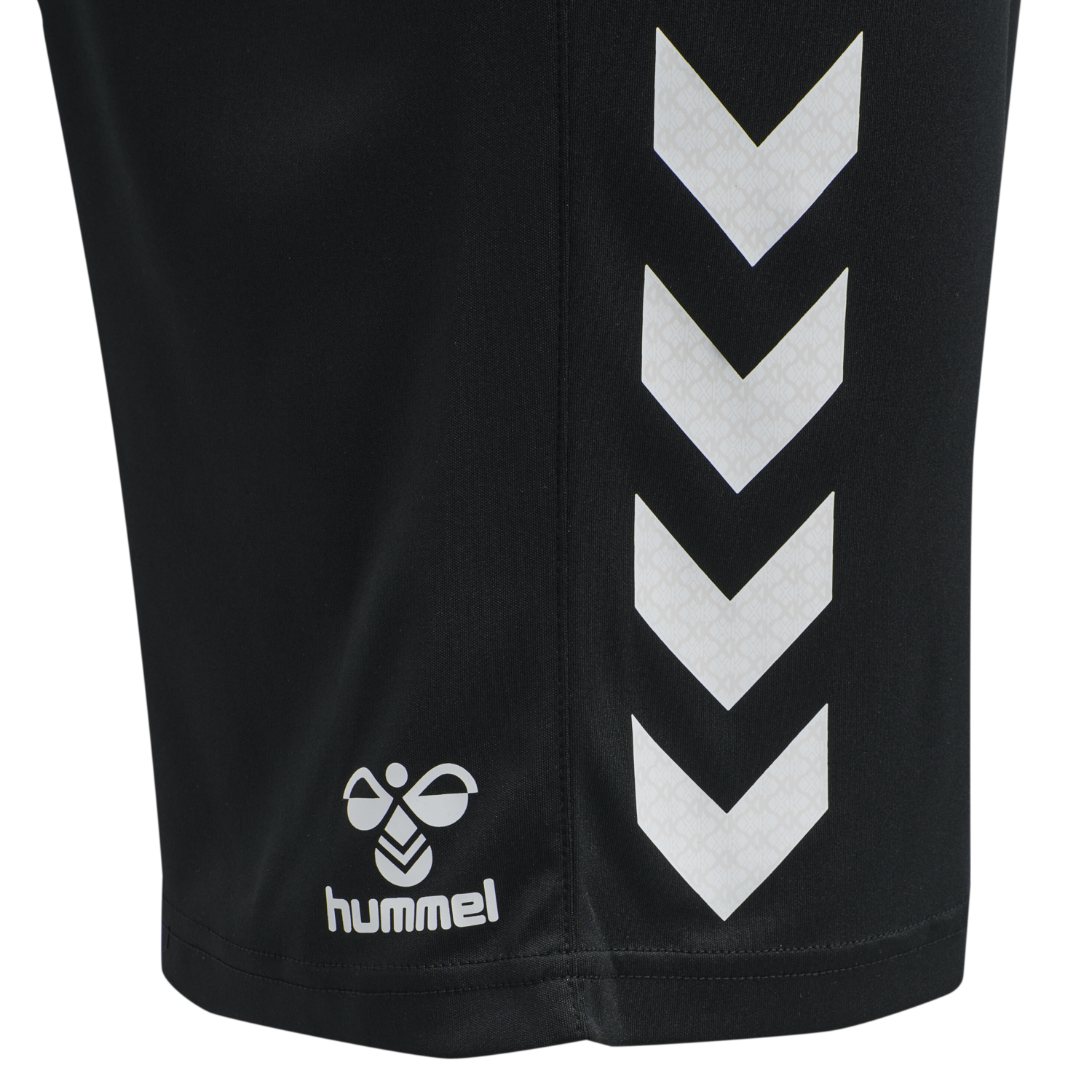 hmlCORE XK POLY SHORTS, BLACK, packshot