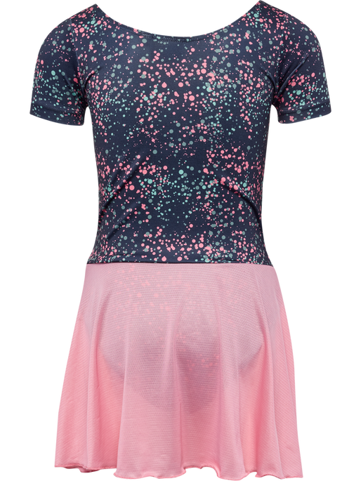 hmlNELLY GYMSUIT S/S, PEONY, packshot