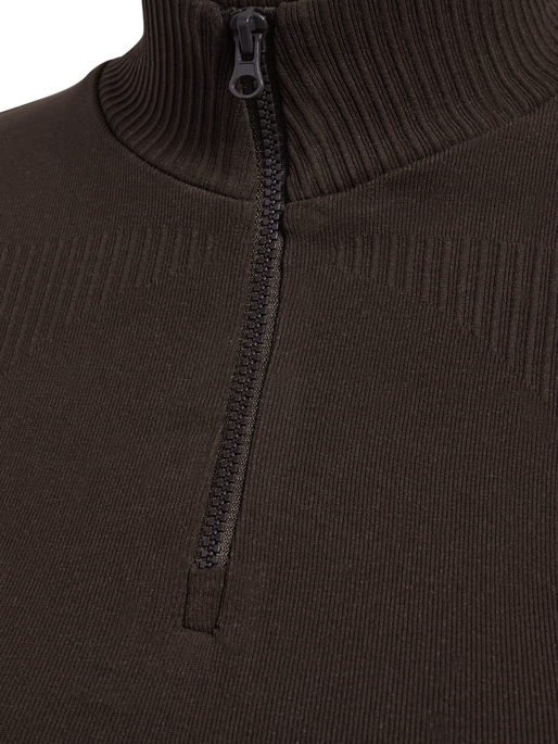 hmlKNITTED WOMENS ZIP TOP, AFTER DARK hmlKNITTED WOMENS ZIP TOP, AFTER DARK, packshot