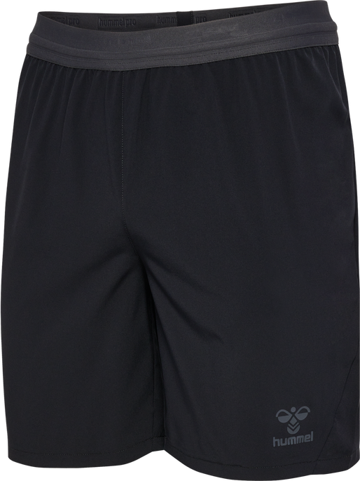 hmlPRO TRAINING SHORTS, BLACK hmlPRO TRAINING SHORTS, BLACK, packshot