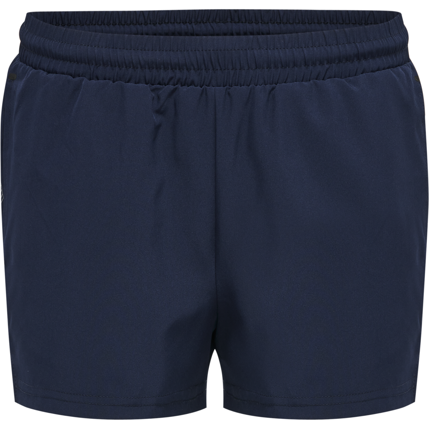 hmlMOVE GRID WOVEN SHORTS WOMAN, MARINE, packshot