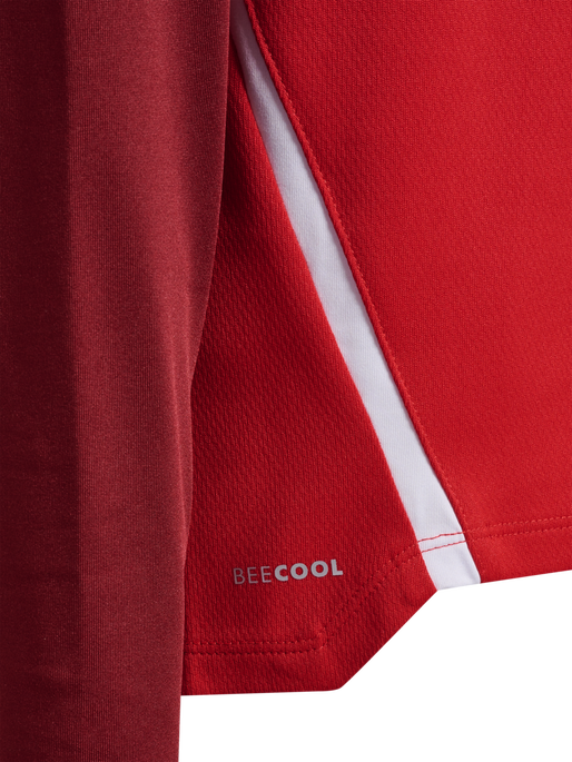 hmlLEAD 2.0 CREW SWEAT KIDS, TRUE RED/MAROON hmlLEAD 2.0 CREW SWEAT KIDS, TRUE RED/MAROON, packshot
