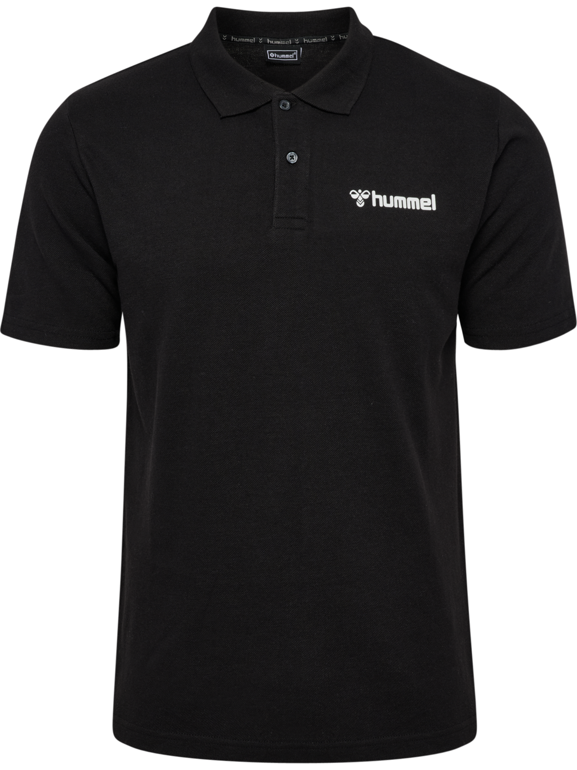 hmlMOVER COTTON POLO, BLACK, packshot