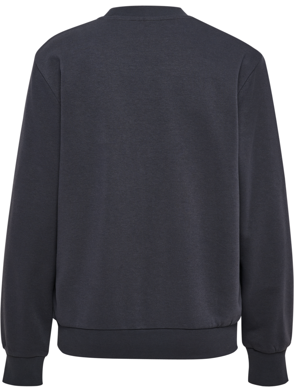 hmlPULSE W SWEAT CREWNECK, EBONY, packshot