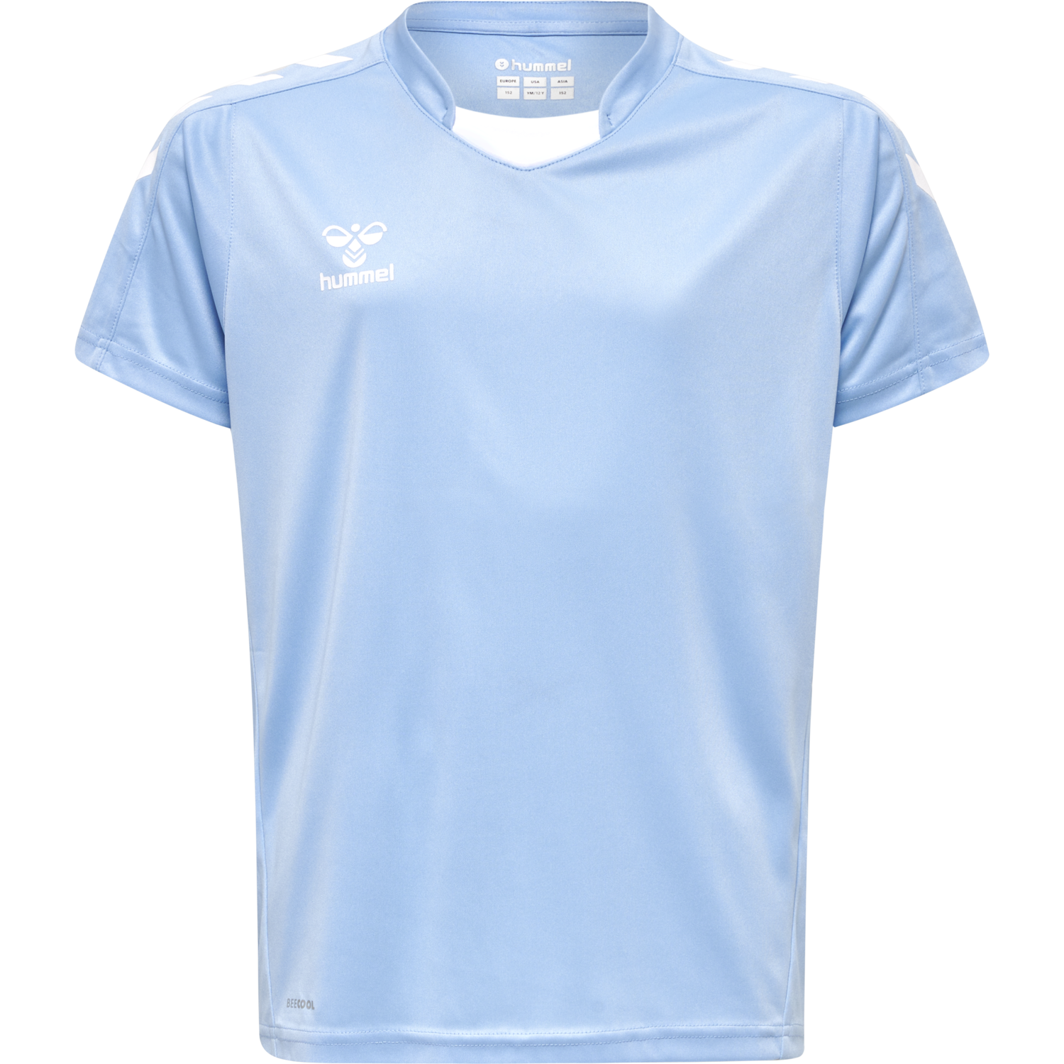 hmlCORE XK POLY JERSEY S/S KIDS, ARGENTINA BLUE, packshot