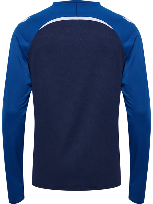 hmlLEAD 2.0 CREW SWEAT, MARINE/TRUE BLUE, packshot