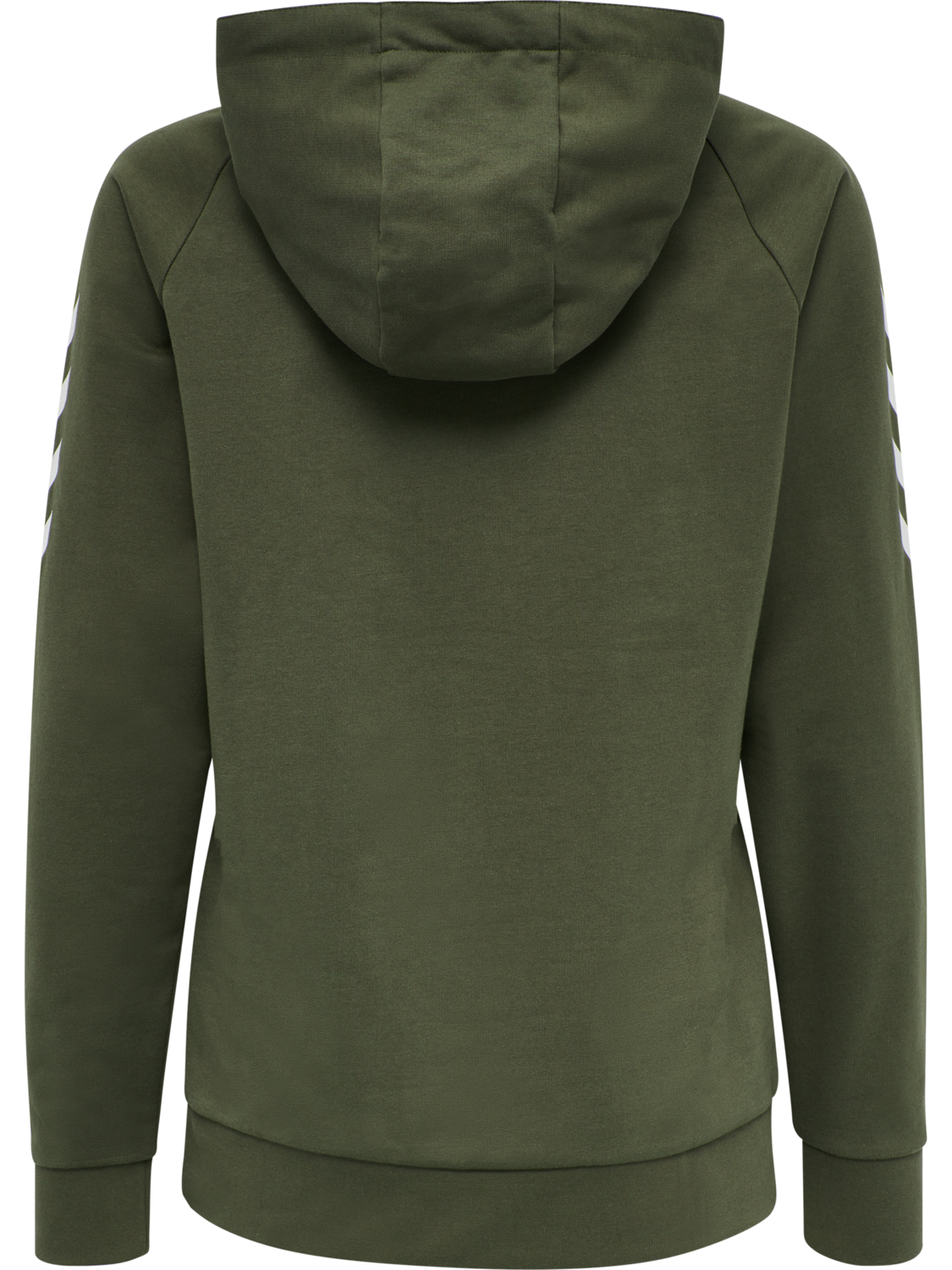 HUMMEL GO COTTON HOODIE WOMAN, GRAPE LEAF, packshot