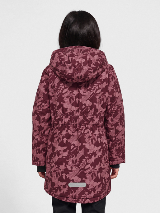 hmlALMA TEX COAT, WINDSOR WINE, model