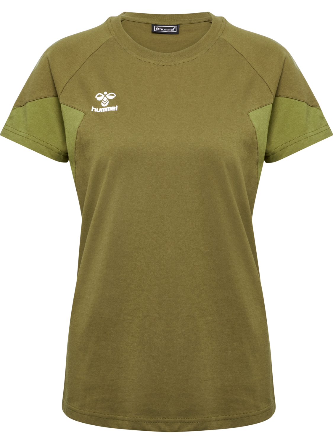 hmlTRAVEL T-SHIRT S/S WOMAN, MILITARY OLIVE, packshot