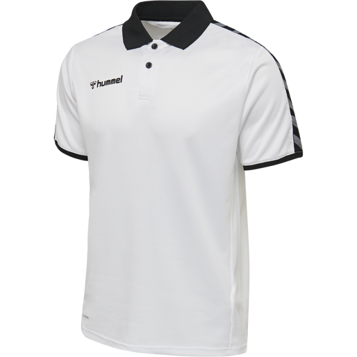 hmlAUTHENTIC FUNCTIONAL POLO, WHITE hmlAUTHENTIC FUNCTIONAL POLO, WHITE, packshot