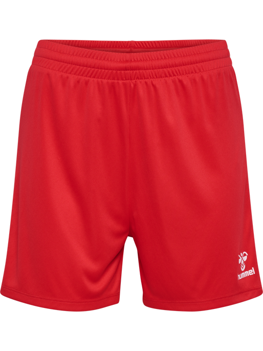 hmlESSENTIAL SHORTS WOMAN, TRUE RED, packshot
