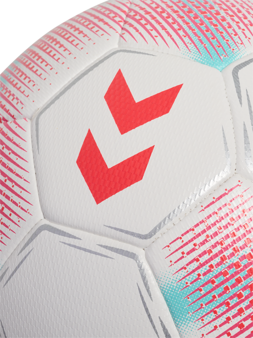 hmlPRECISION FUTSAL, WHITE/PINK/TURQOUISE, packshot