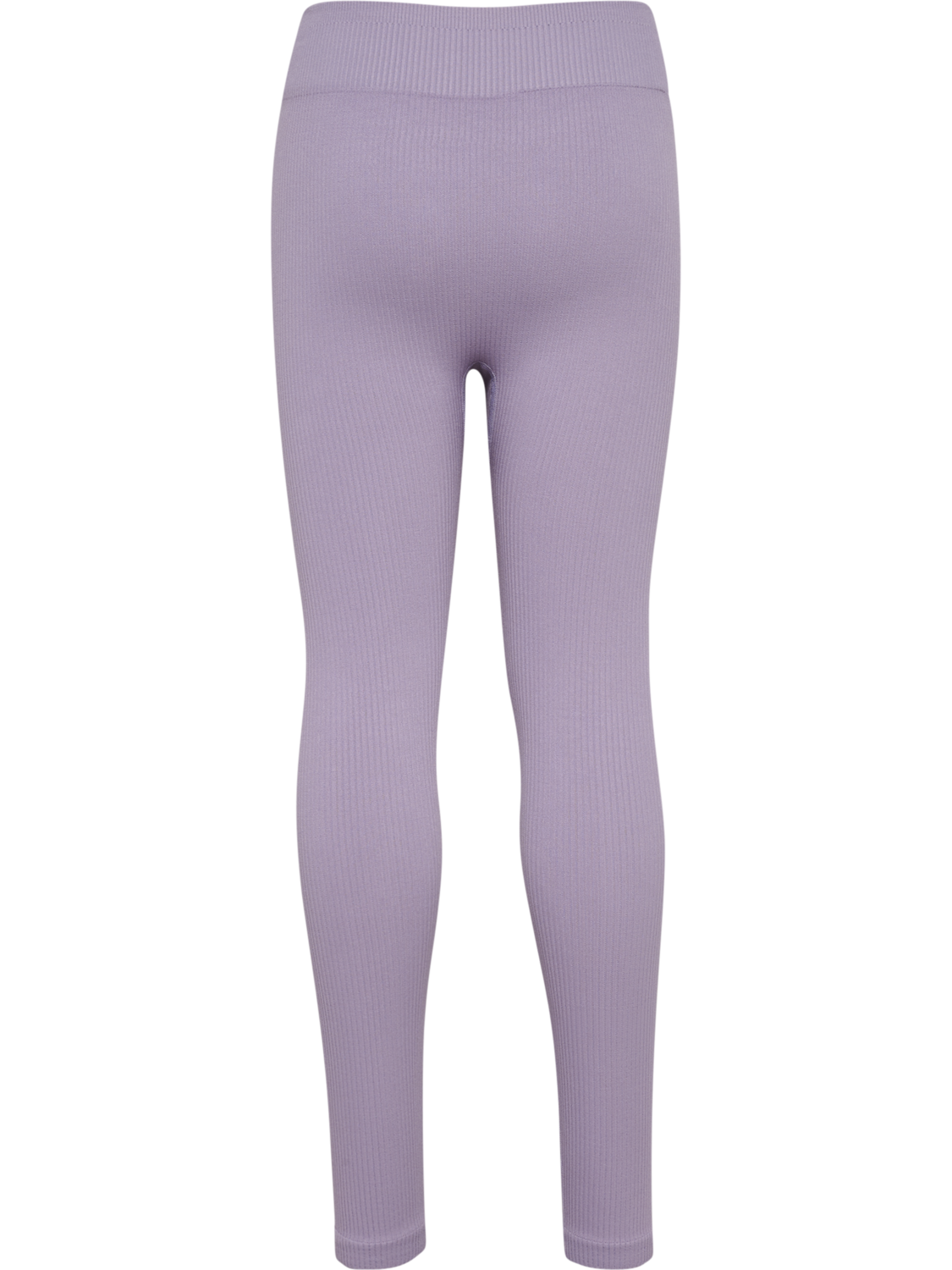 hmlJR SEAMLESS RIB MW  TIGHTS, LAVENDER GRAY, packshot