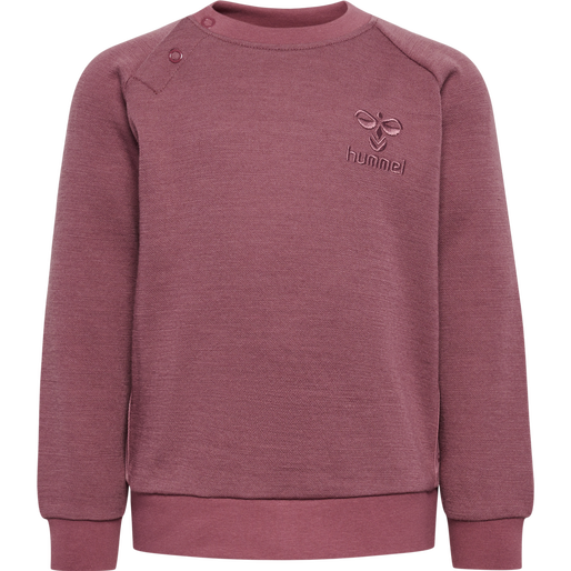 hmlWULBATO SWEATSHIRT, ROSE BROWN, packshot