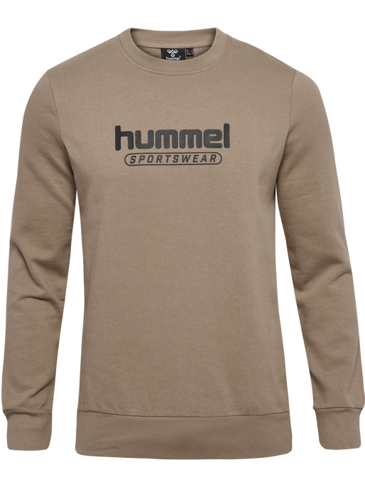 hmlBOOSTER SWEATSHIRT, GREIGE, packshot
