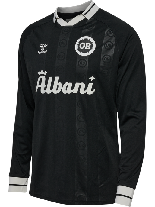 OB 24/25 PREGAME JERSEY L/S, BLACK OB 24/25 PREGAME JERSEY L/S, BLACK, packshot