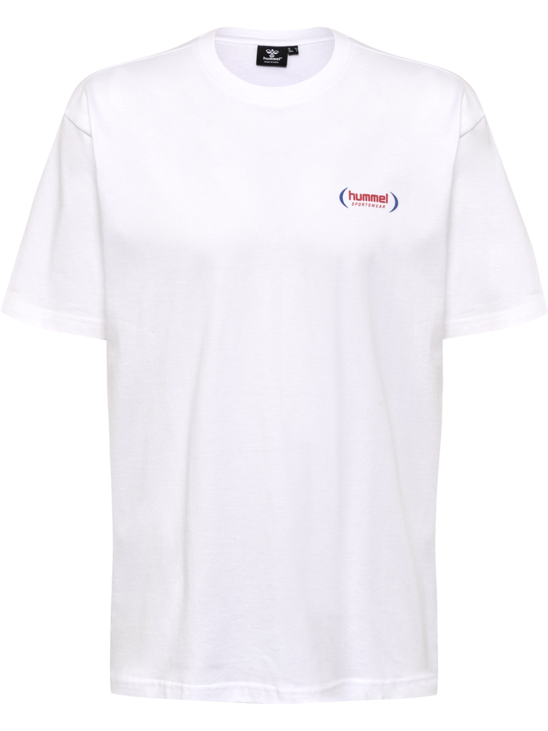 hmlFELIX LOOSE TEE, WHITE, packshot