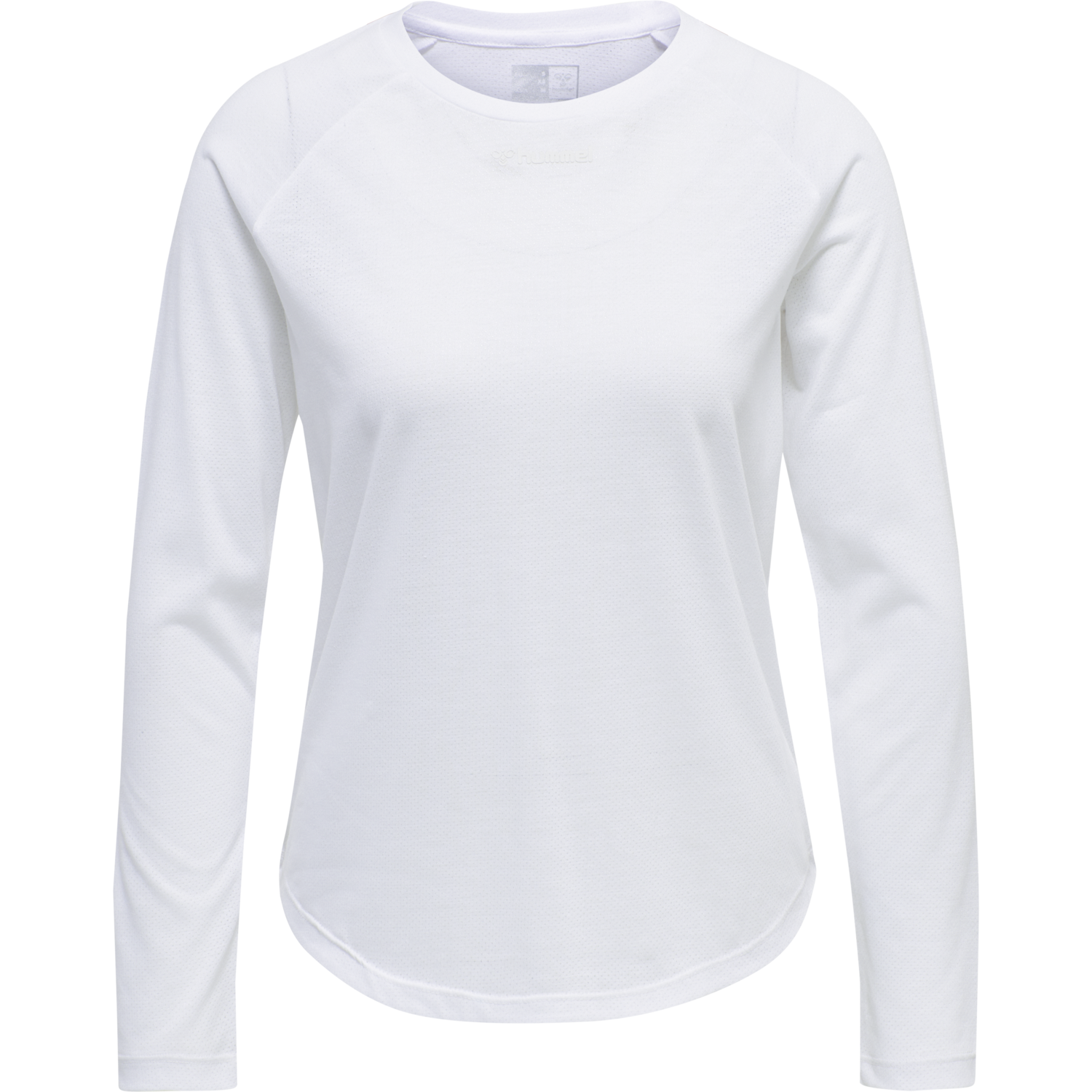 hmlMT VANJA T-SHIRT L/S, WHITE, packshot