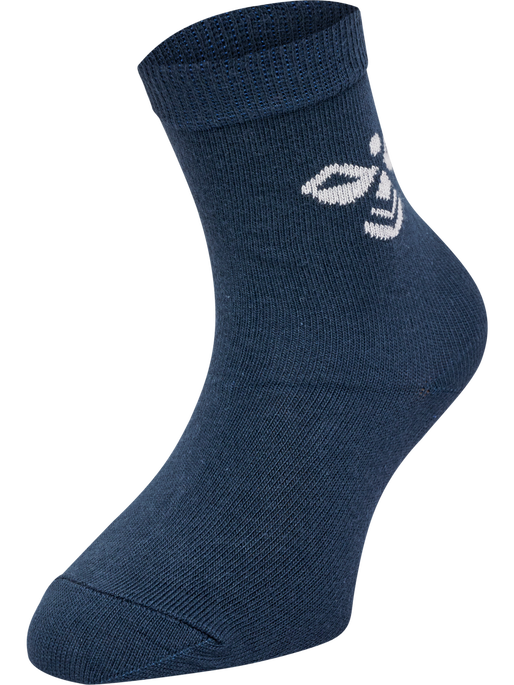 SUTTON 3-PACK SOCK, BLACK/GREY MELANGE/BLUE NIGHTS SUTTON 3-PACK SOCK, BLACK/GREY MELANGE/BLUE NIGHTS, packshot
