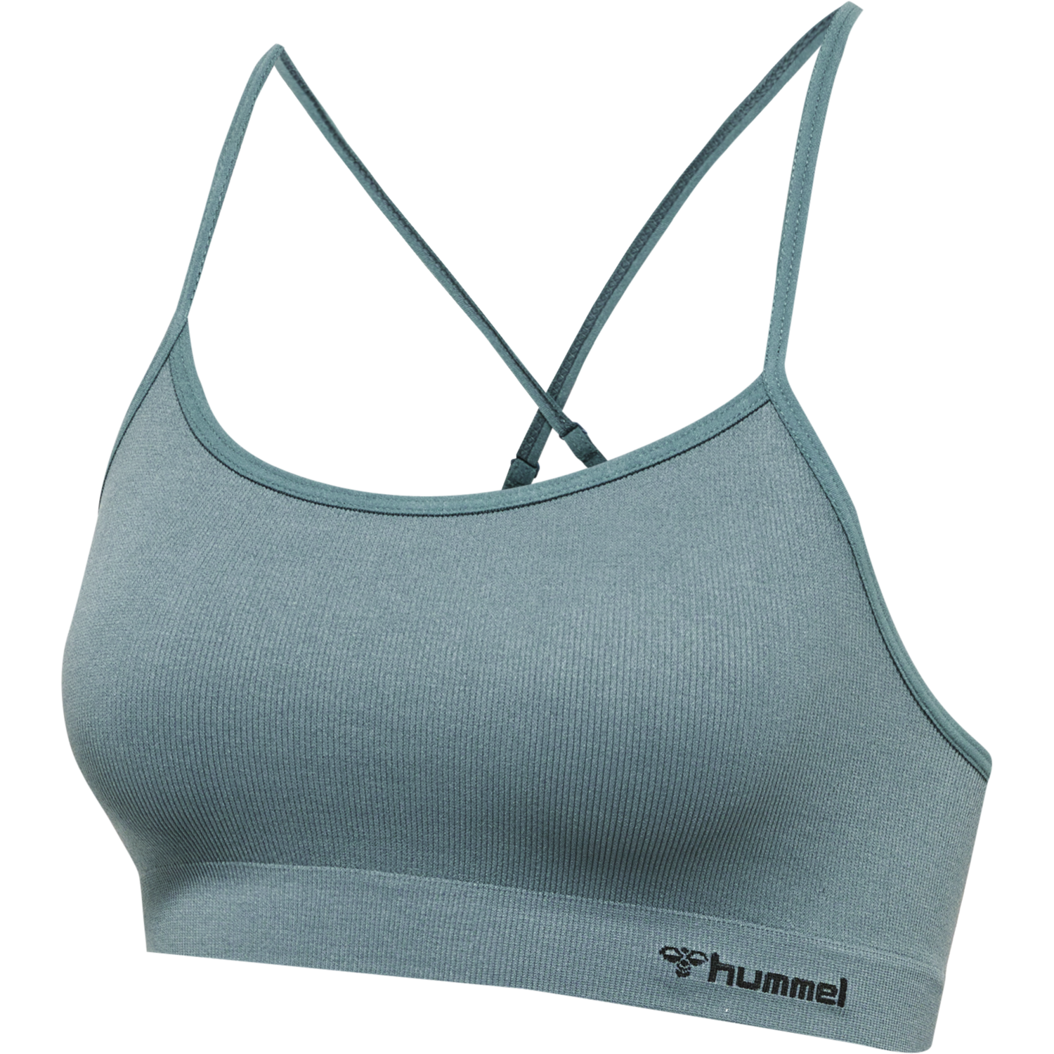 hmlJUNO SEAMLESS BRA, NORTH ATLANTIC, packshot