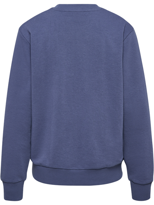 hmlPULSE W SWEAT CREWNECK, BLUE INDIGO hmlPULSE W SWEAT CREWNECK, BLUE INDIGO, packshot