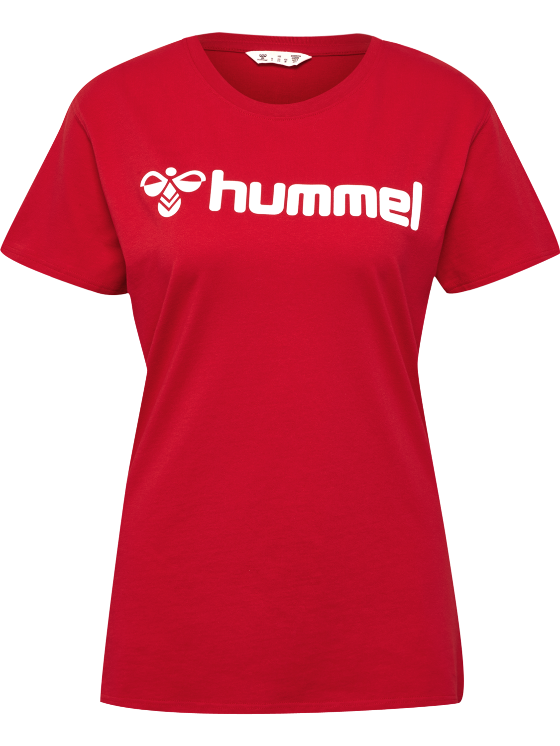 hmlGO 2.0 LOGO T-SHIRT S/S WOMAN, TRUE RED, packshot