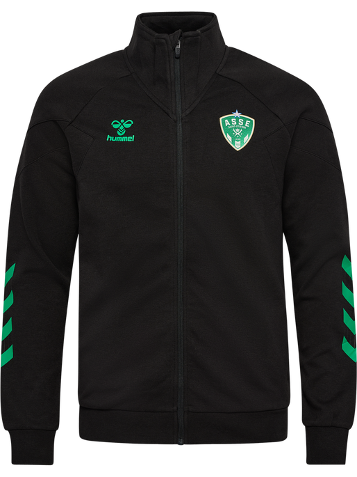 ASSE 23/24 TRAVEL ZIP JACKET, BLACK, packshot