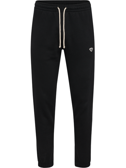 hmlLOOSE SWEATPANT BEE, BLACK, packshot