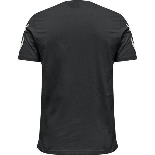 hmlLEGACY CHEVRON T-SHIRT, BLACK hmlLEGACY CHEVRON T-SHIRT, BLACK, packshot