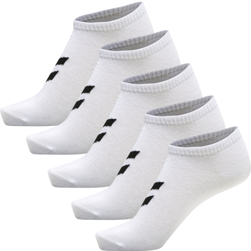 hmlMATCH ME SOCK 5-PACK, BRIGHT WHITE/BRIGHT WHITE, packshot