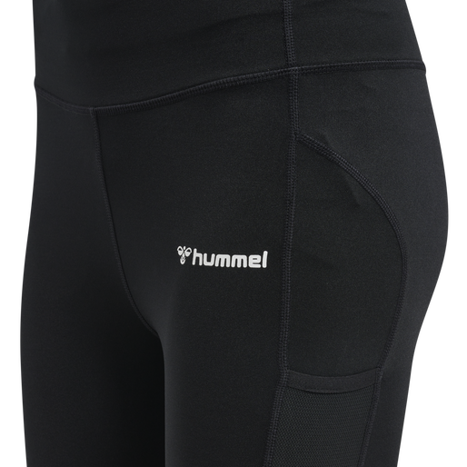 hmlMT CHIPO MID WAIST TIGHTS, BLACK, packshot