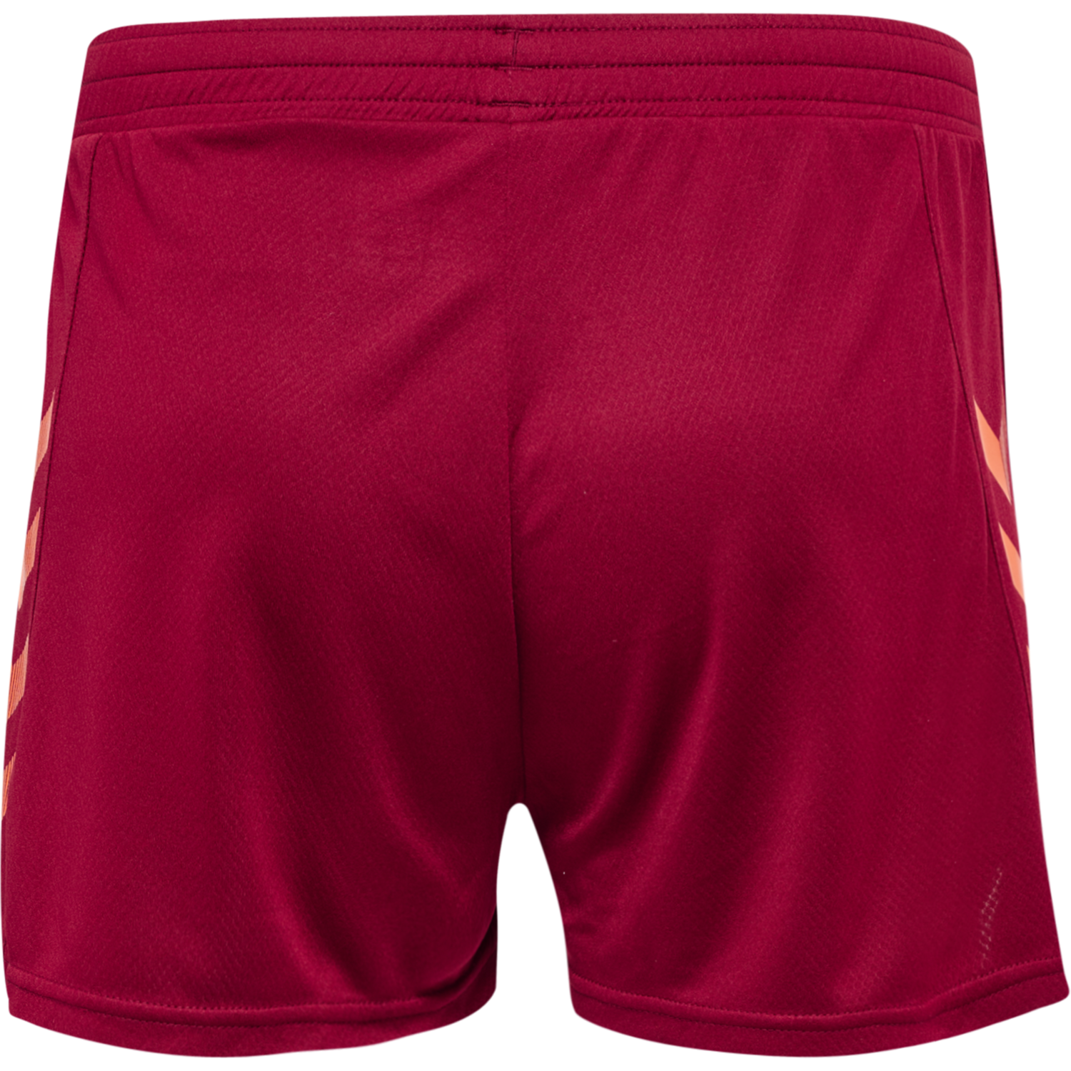 hmlONGRID POLY SHORTS WO, RHUBARB/NASTURTIUM, packshot