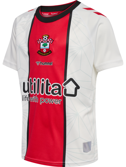 SOU 22/23 HOME JERSEY S/S KIDS, WHITE/RED, packshot