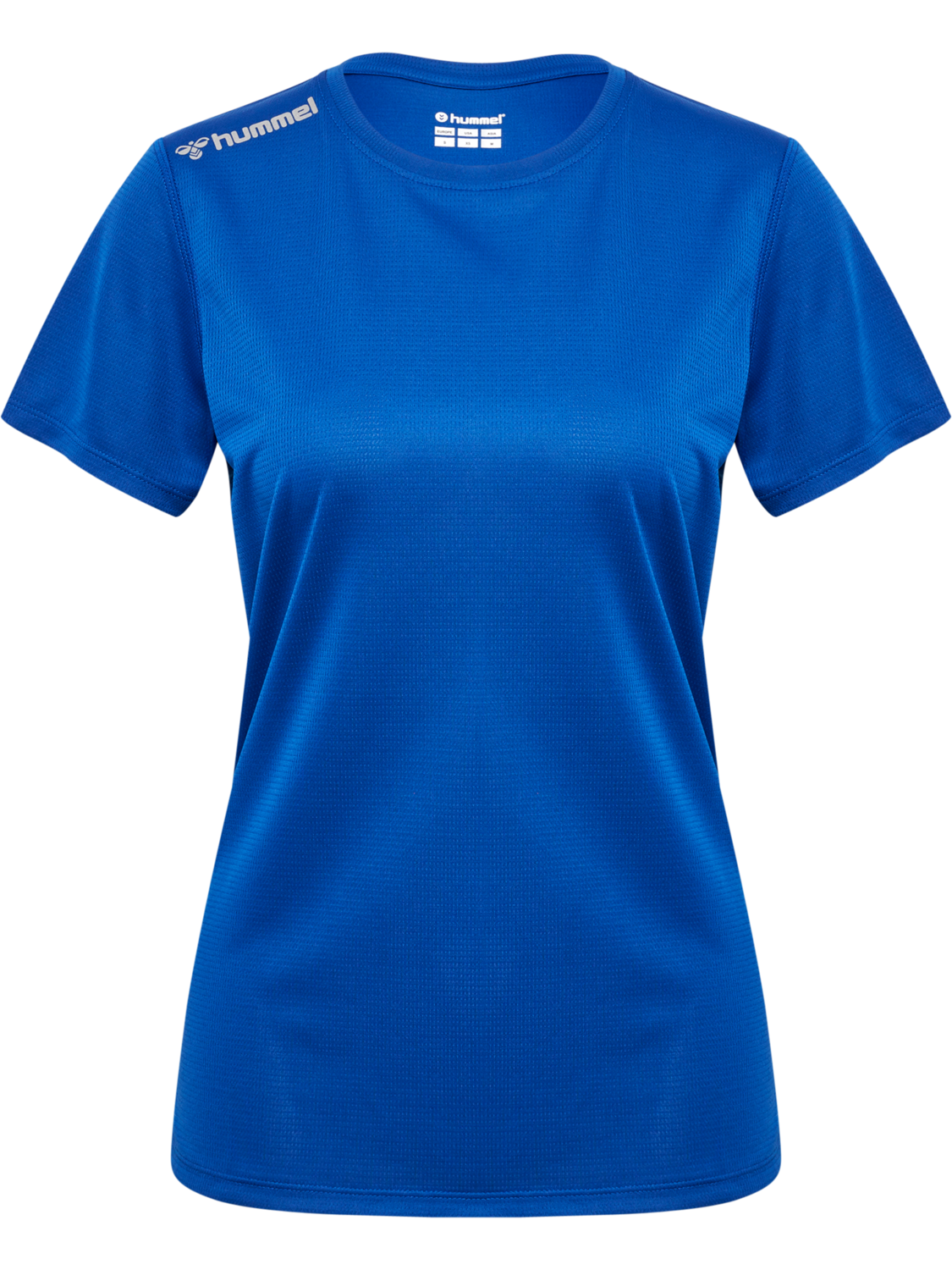 hmlRUN JERSEY S/S WOMAN, TRUE BLUE, packshot