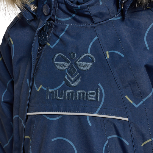 hmlJESSIE TEX JACKET, BLACK IRIS hmlJESSIE TEX JACKET, BLACK IRIS, packshot
