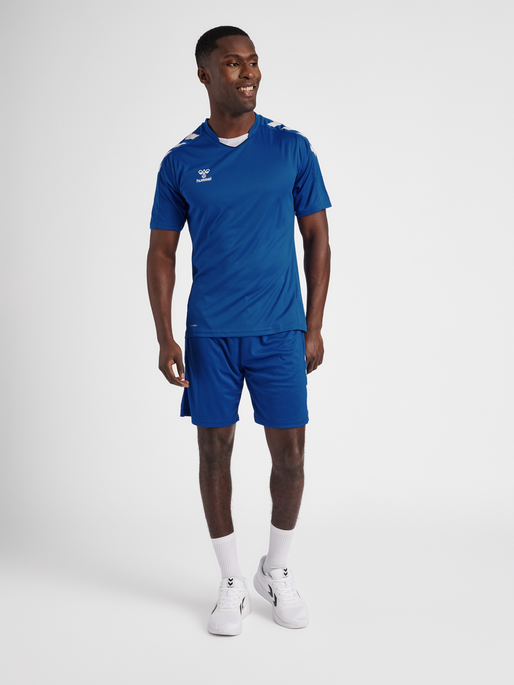 hmlCORE XK POLY JERSEY S/S, TRUE BLUE, model