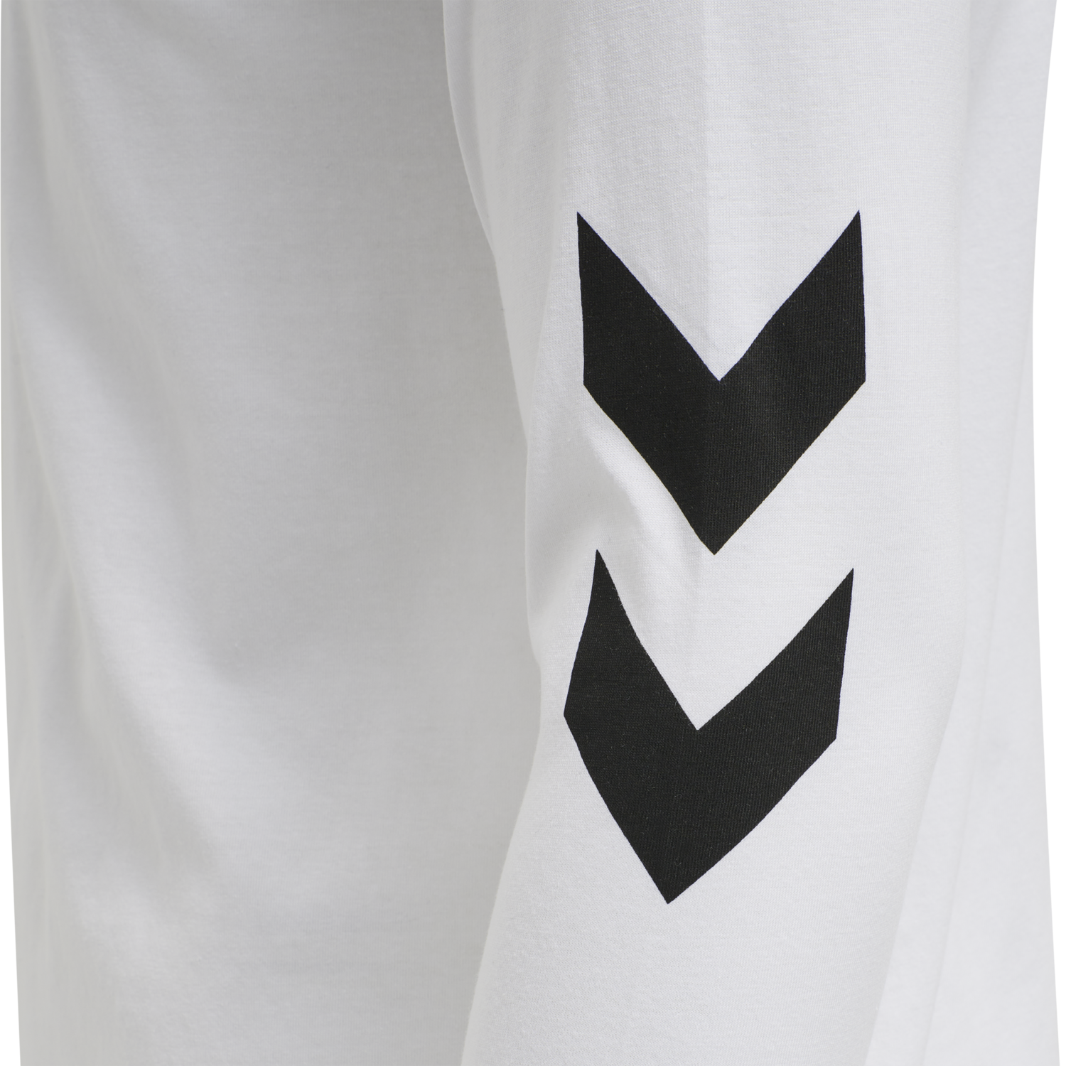 hmlLEGACY T-SHIRT L/S, WHITE, packshot