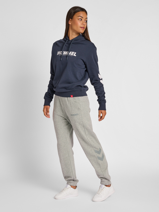 - hummel REGULAR GREY LEGACY PANTS MELANGE