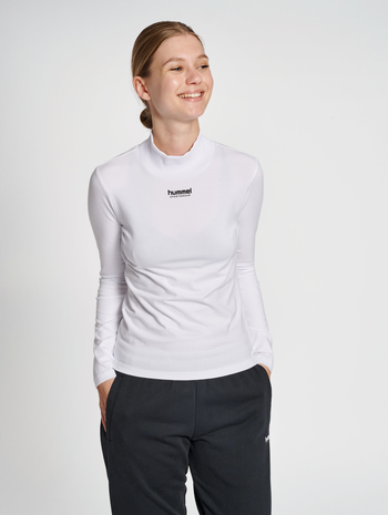 hmlLGC JAZZLYN TURTLENECK, WHITE, model