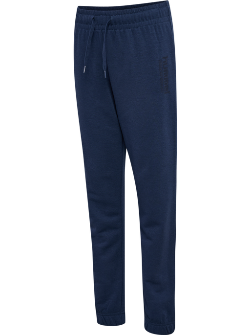 hmlJR BASE SWEAT SET, DRESS BLUES, packshot