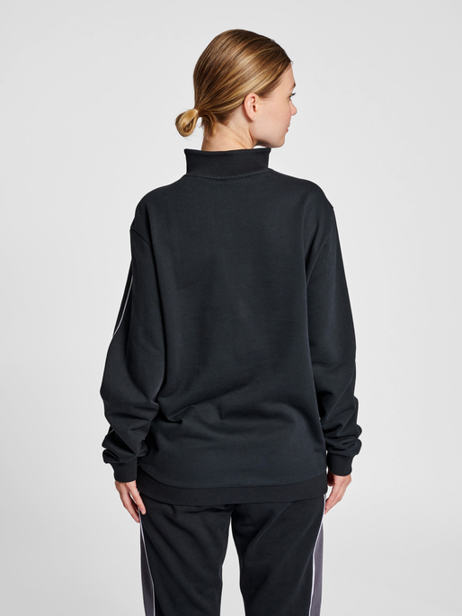 hmlLGC WESLEY HALF ZIP SWEATSHIRT, 2001, model