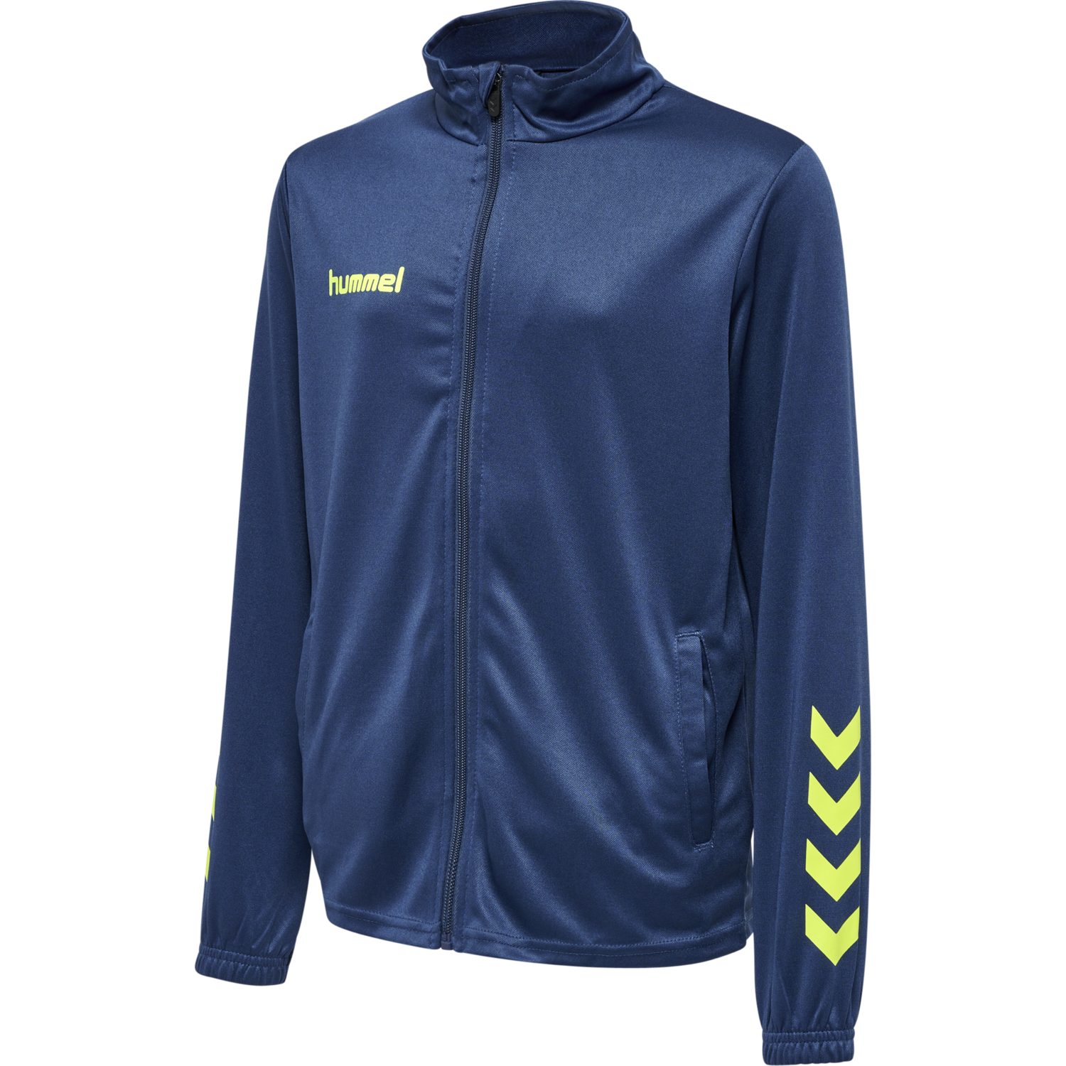 hmlPROMO KIDS POLY SUIT, DARK DENIM, packshot