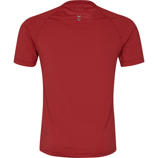 HUMMEL FIRST PERFORMANCE KIDS JERSEY S/S, TRUE RED HUMMEL FIRST PERFORMANCE KIDS JERSEY S/S, TRUE RED, packshot